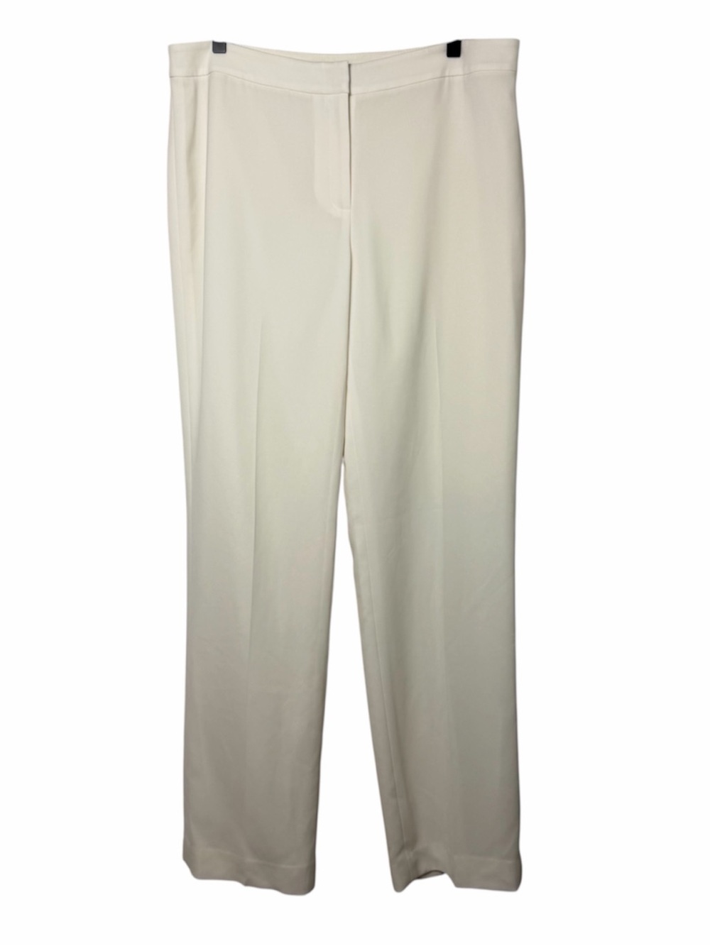 Lafayette 148 New York White Barrow Pants Women's Size 12 Designer Trousers